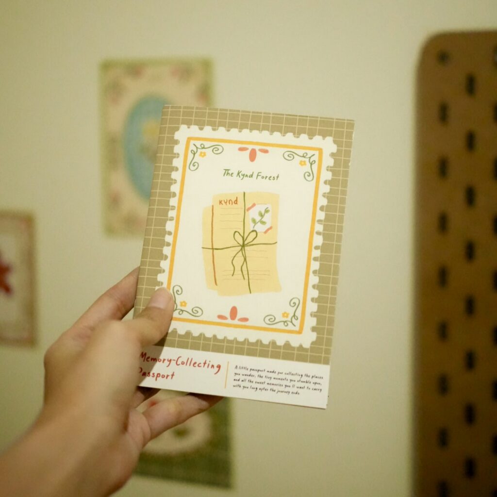 Kynd - Memory & Stamp-Collecting Passport A6 Notebook